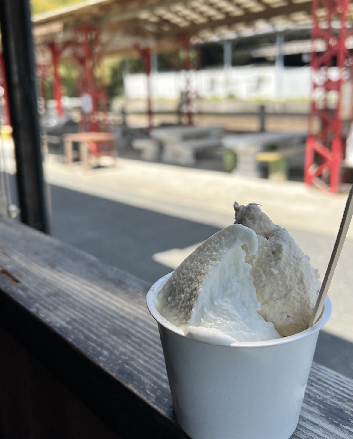 カドーレで食べた牧場ジェラート