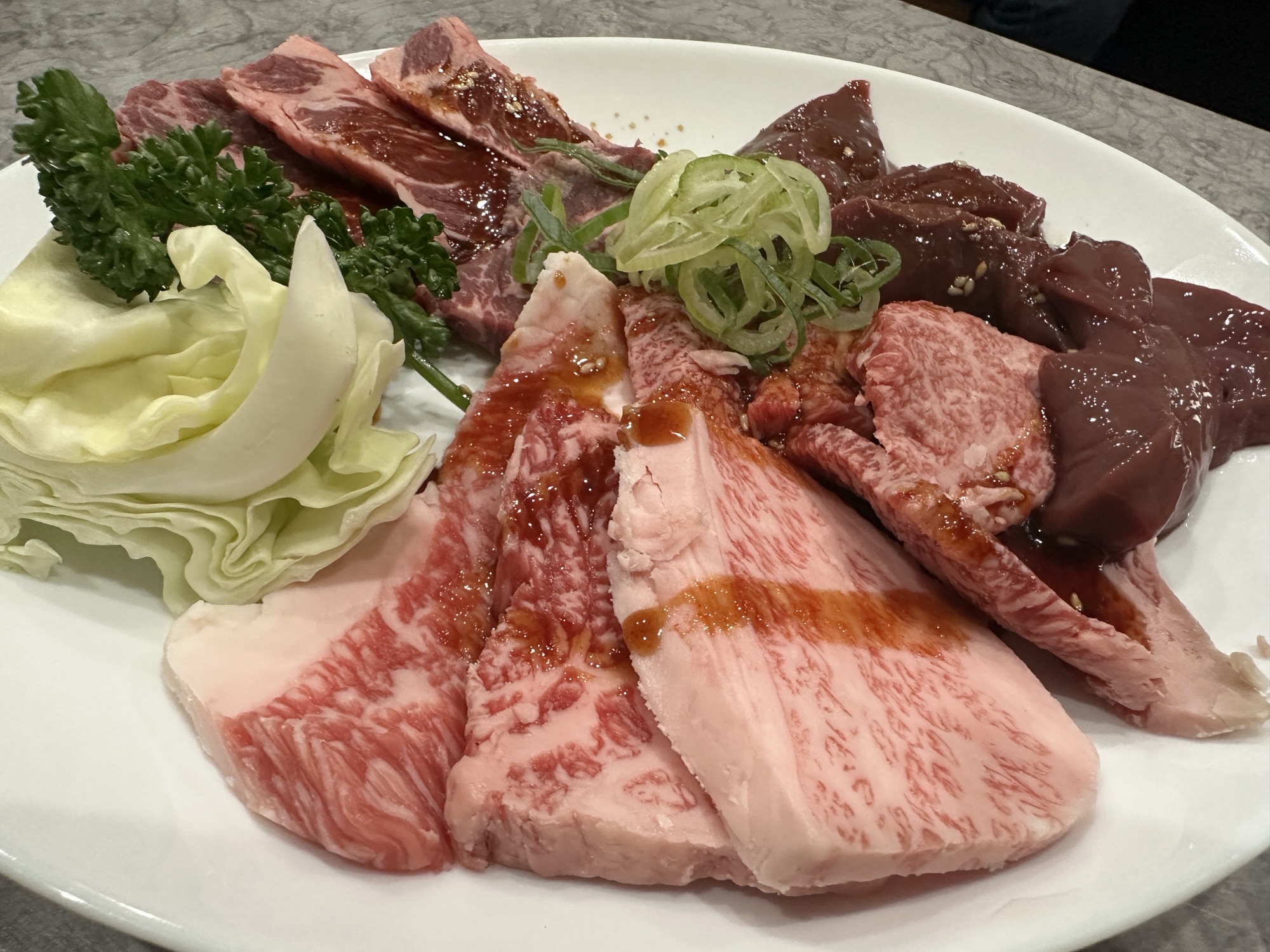 可部焼肉センターで食べた焼肉