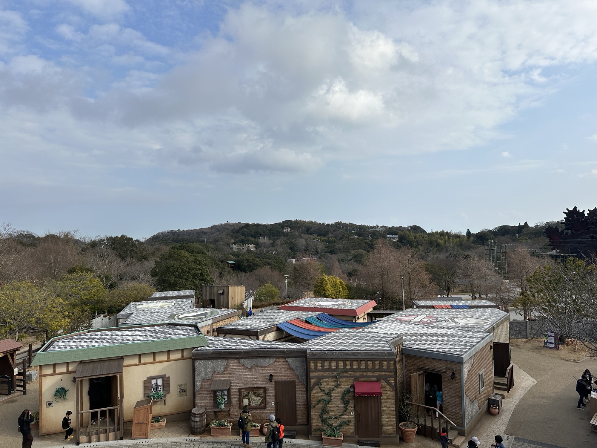 ドラゴンクエスト アイランドのオノコガルドの町並み