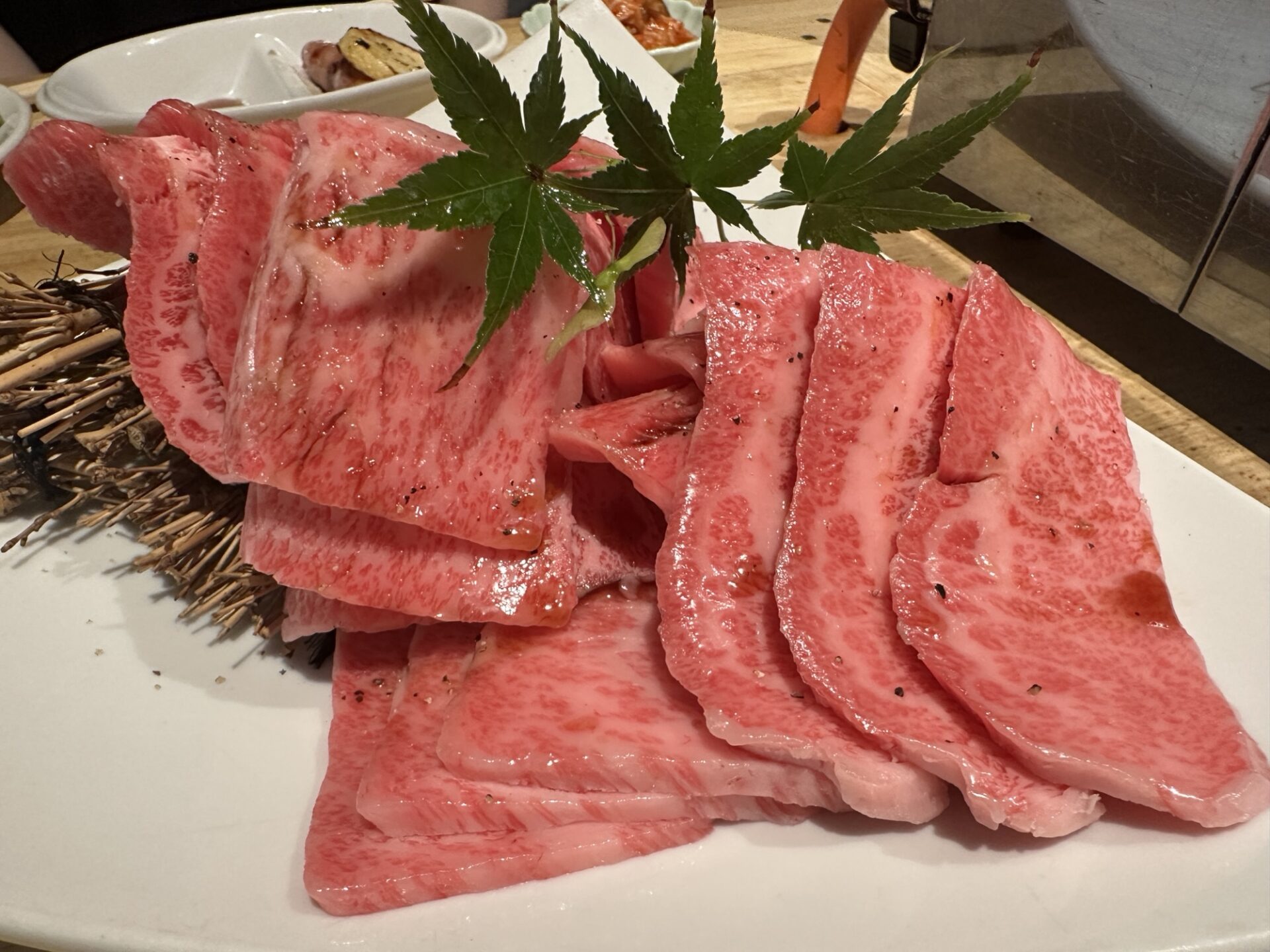 アスクザミートで提供された赤身の肉