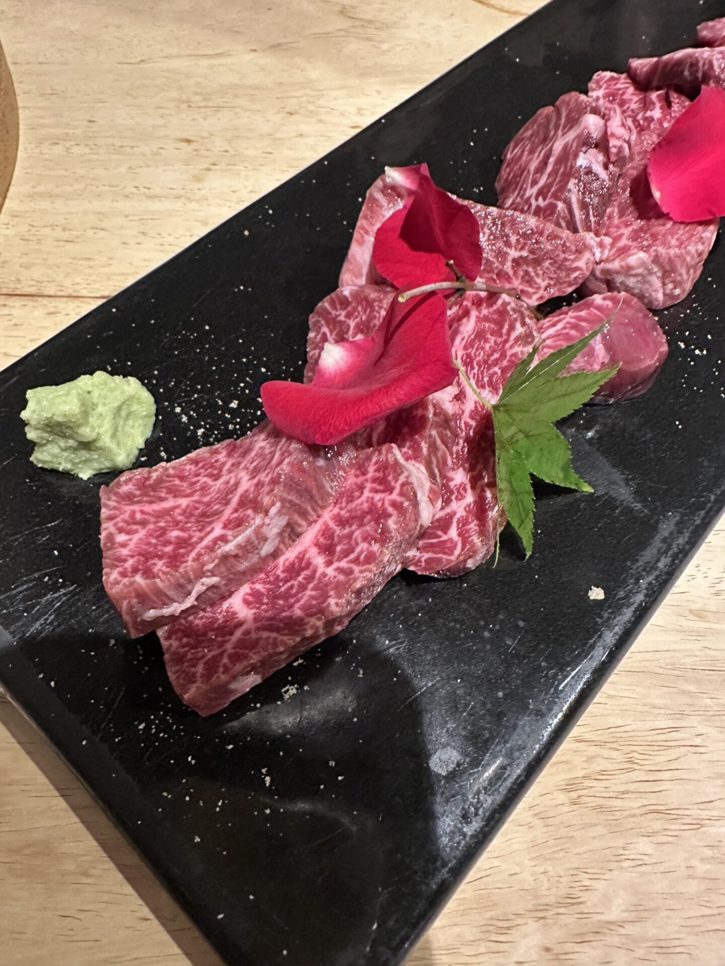 アスクザミートで提供された赤身肉