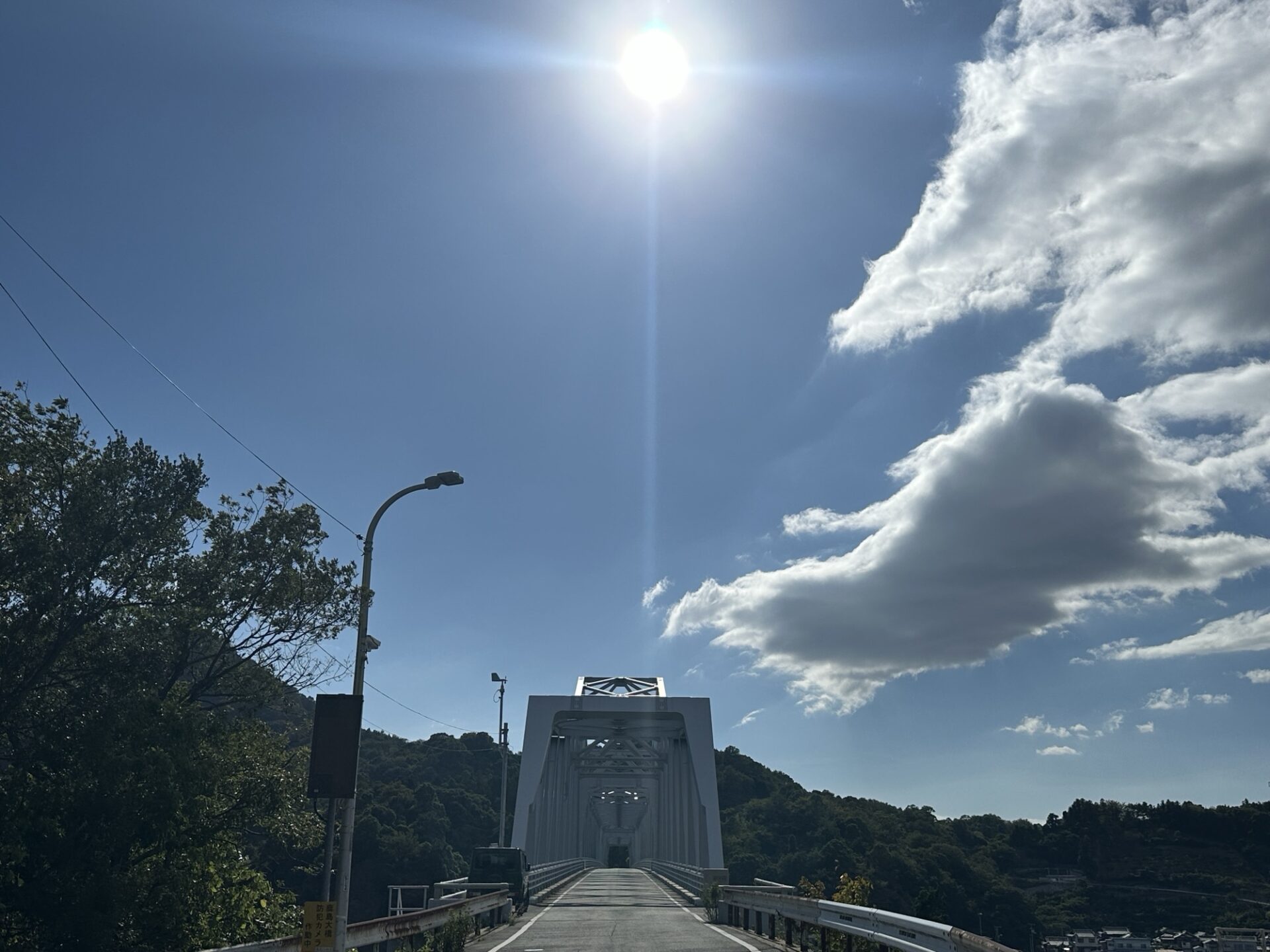 倉橋島から鹿島へ渡る鹿島大橋